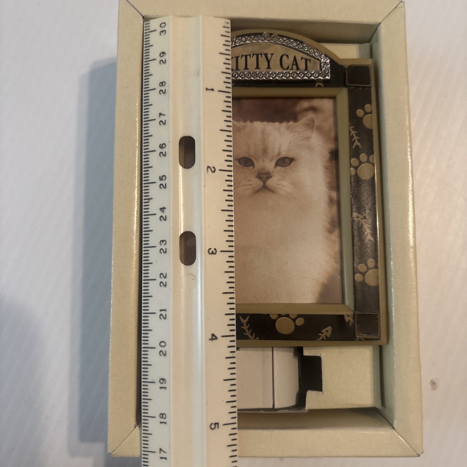 Kitty Cat Plug In Photo Night Light - New In Box By Keypoint Co gallery