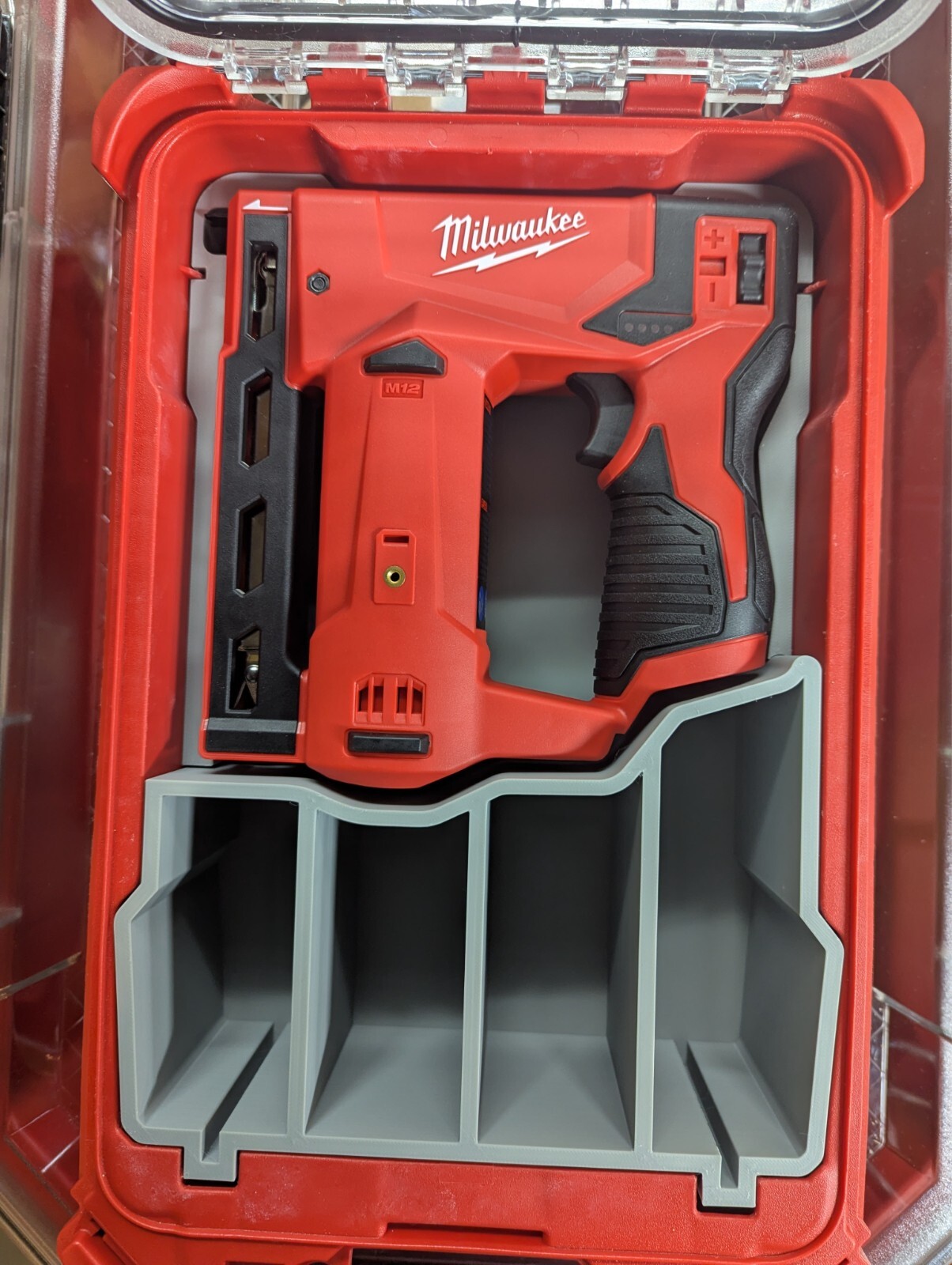 Milwaukee Packout Insert for M12 3/8" Crown Stapler (Insert Only) gallery