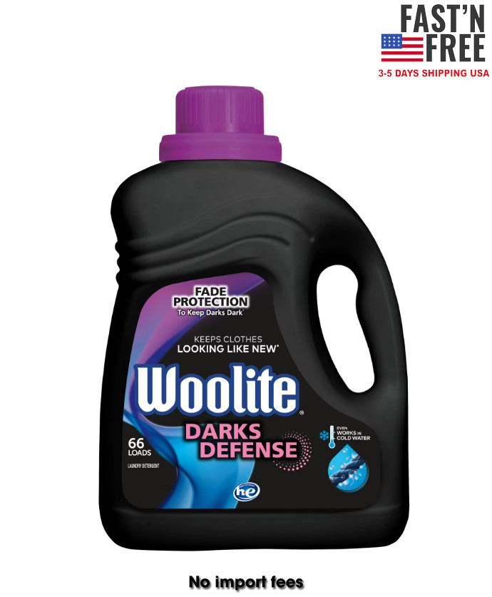 Woolite Darks Defense Liquid Laundry Detergent, 100 fl oz, 66 Loads gallery