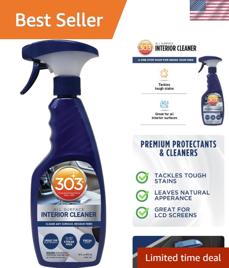 303 Residue-Free Interior Cleaner – Streak-Free for Touch Screens & Glass, 16 oz gallery