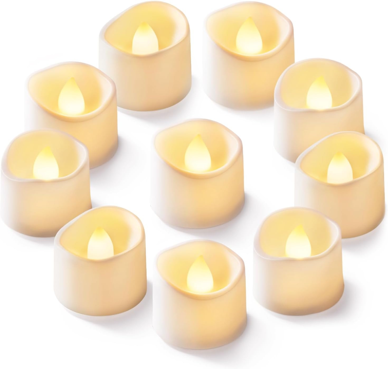 24Pcs Flickering Flameless Candle Battery Operated, 200+Hours Fake Electric LED gallery