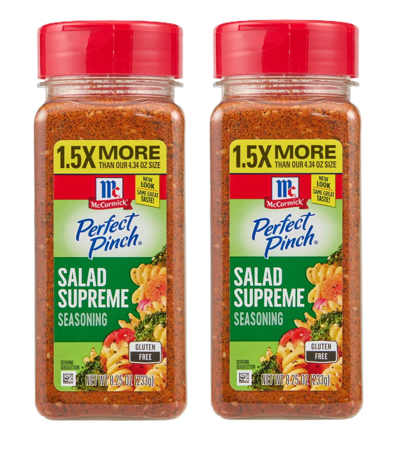 (2 Pack) McCormick Salad Supreme Seasoning, 8.25 oz Bottle gallery