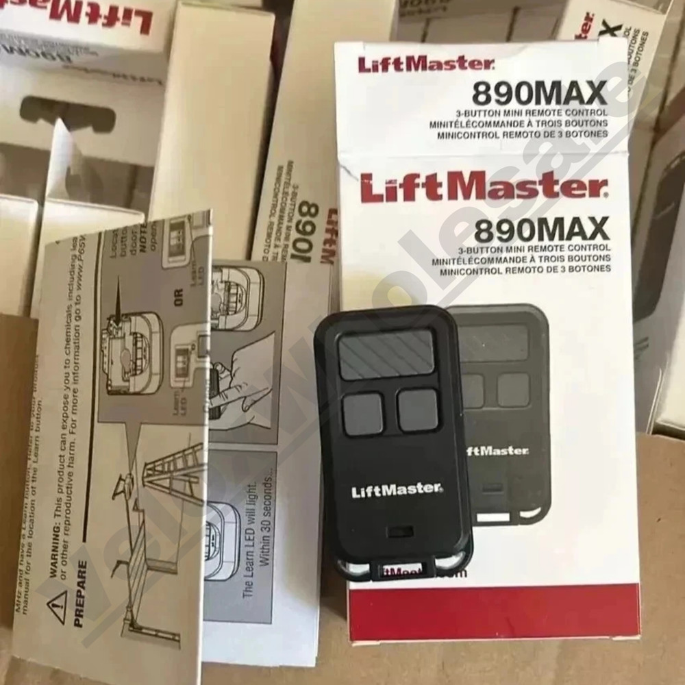 LiftMaster 890MAX 3-Button Mini Keychain Garage Door Remote Control Opener