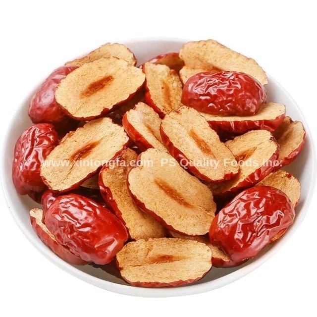 2-5 LB 新疆若羌红枣 Dried Seedless Jujube Red Dates Sliced in Half - Sundried Natural gallery
