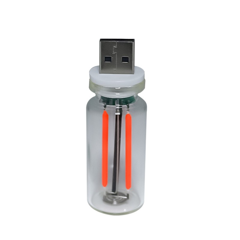 1PCS Touch Control Car USB Blue LED Light Atmosphere Night Light Dimmable New gallery