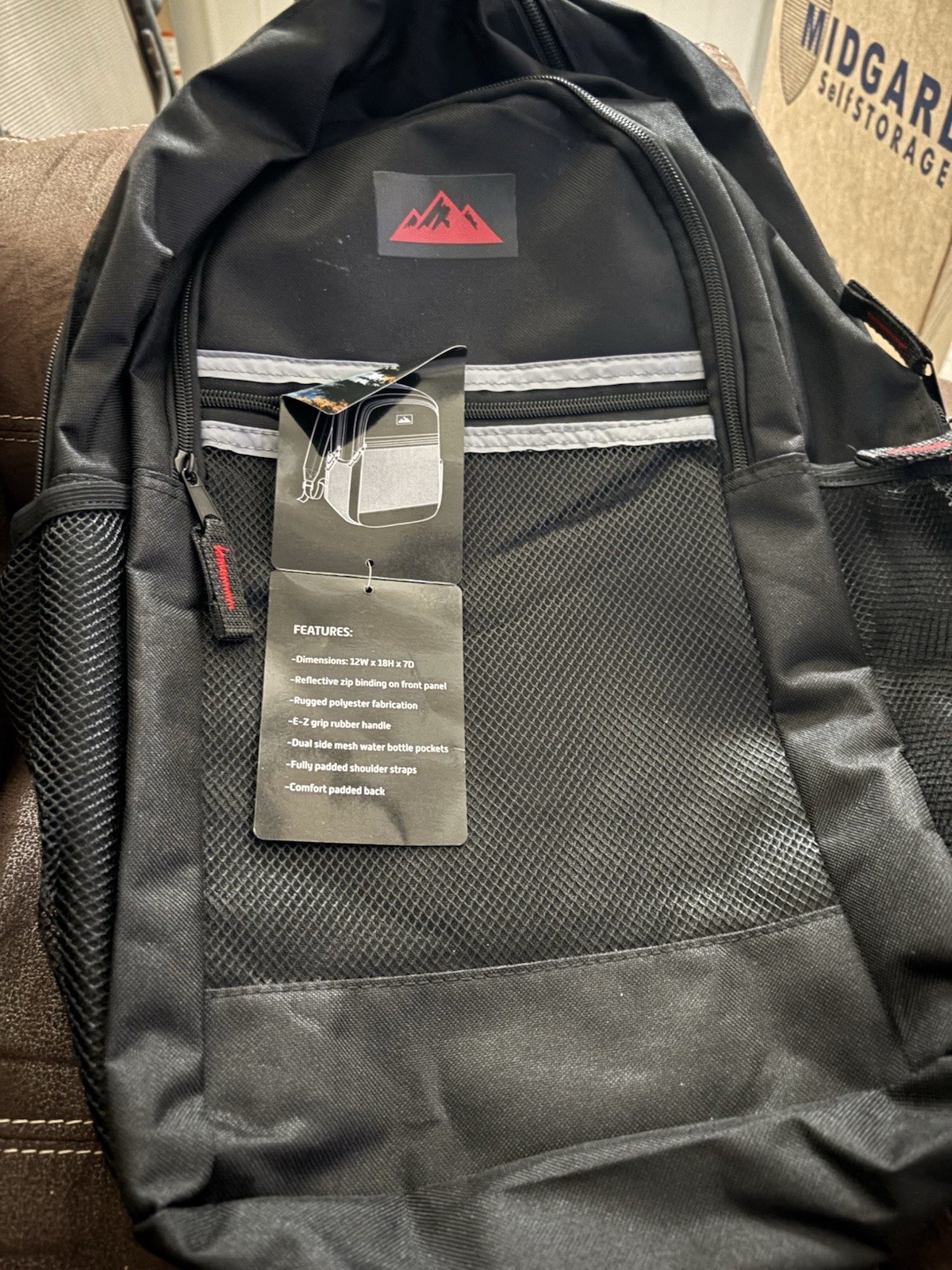 Summit Ridge Backpack Versatile 12”wx18” Hx7”D 2