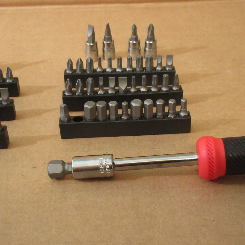 83p CRAFTSMAN 1/4-in Socket Hex Nut Driver Bits Adapter Flat Phillips Screw Torx gallery