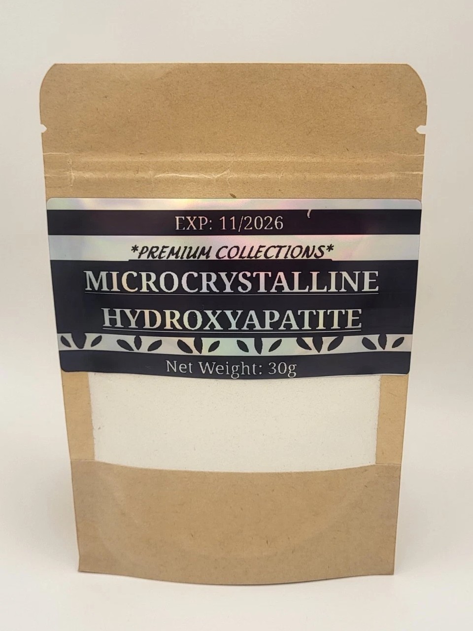 Microcrystalline Hydroxyapatite Teeth & Bone Powder | 3oz | Pasture-Raised gallery
