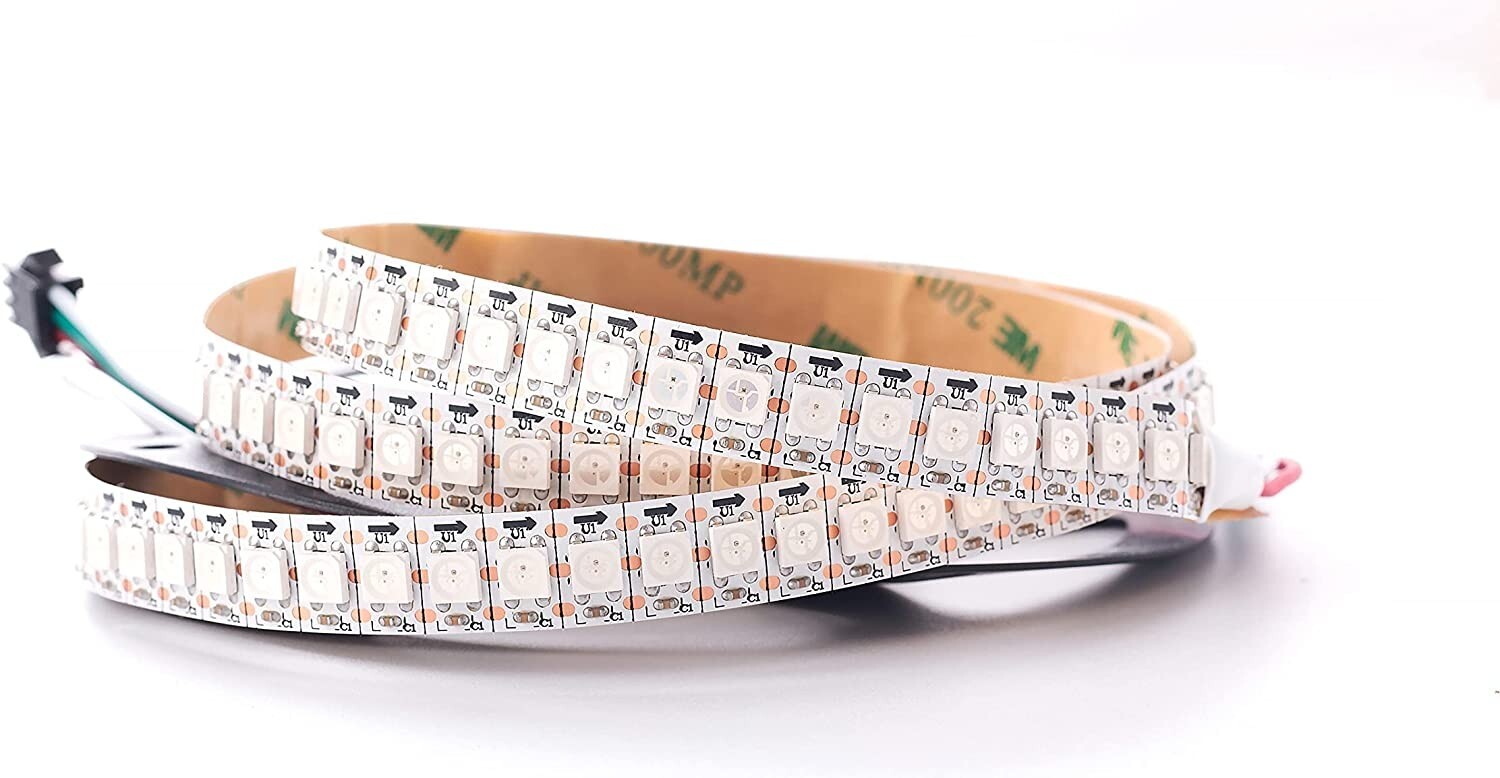 WS2812B LED Strip Individual Addressable Light 144Pixels/m SMD 5050 RGB DC5V gallery