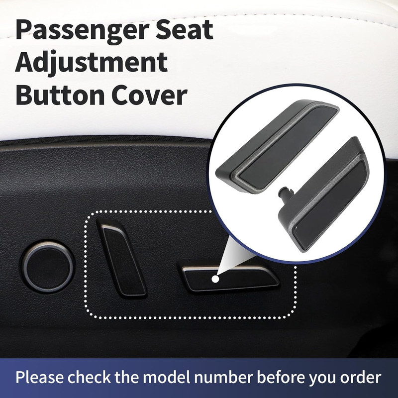 1Pair Seat Adjustment Button Compatible with Tesla Model 3/Y 2021 2022 2023 2... gallery
