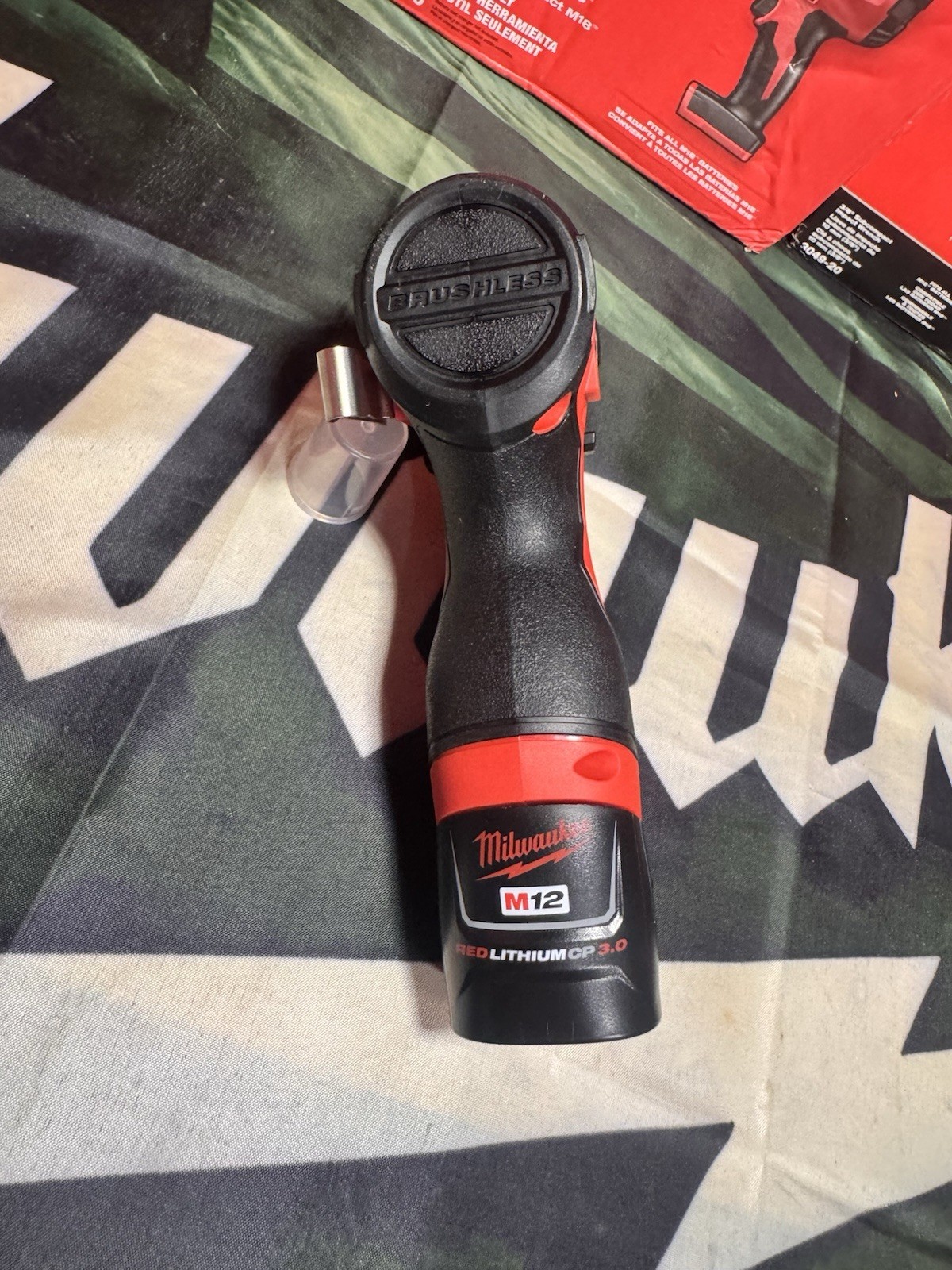 Milwaukee M12 Subcompact 1/4in Hex Impact Driver 3450-20 & CP3.0ah Battery gallery