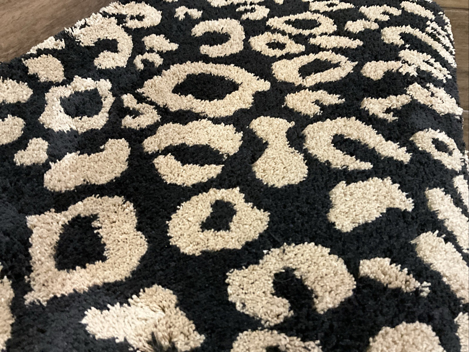 Rachel Zoe Leopard Bath Rug Designer Luxury Plush Mat - Non-slip Runner 24 x 60” gallery