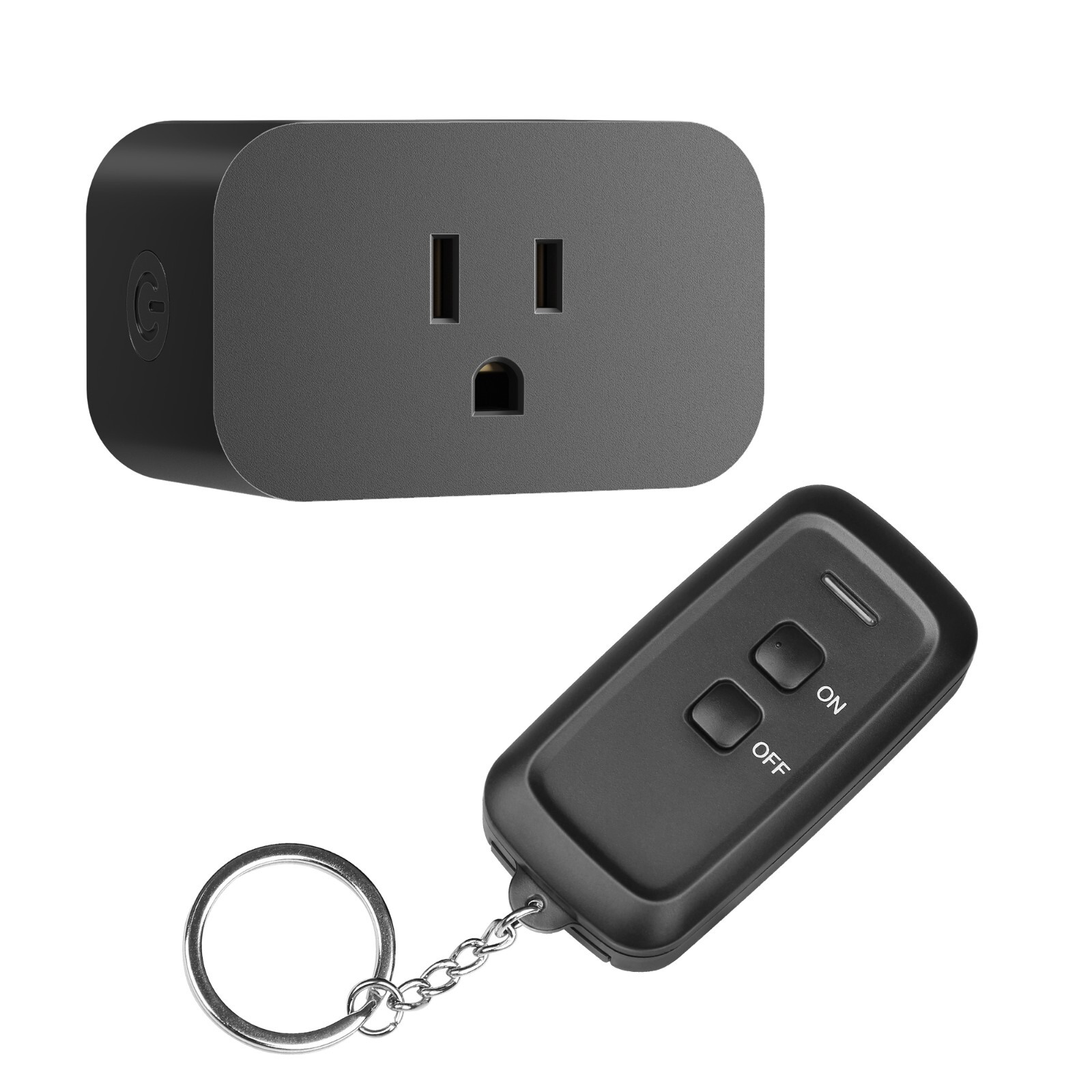 DEWENWILS Remote Control Outlet, Wireless Remote Light Switch 15A/1875W Black gallery