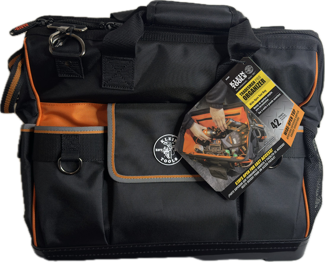 Klein Tools 55469 Tradesman Pro Wide-Open Tool Bag (New with Tags/Unused) gallery