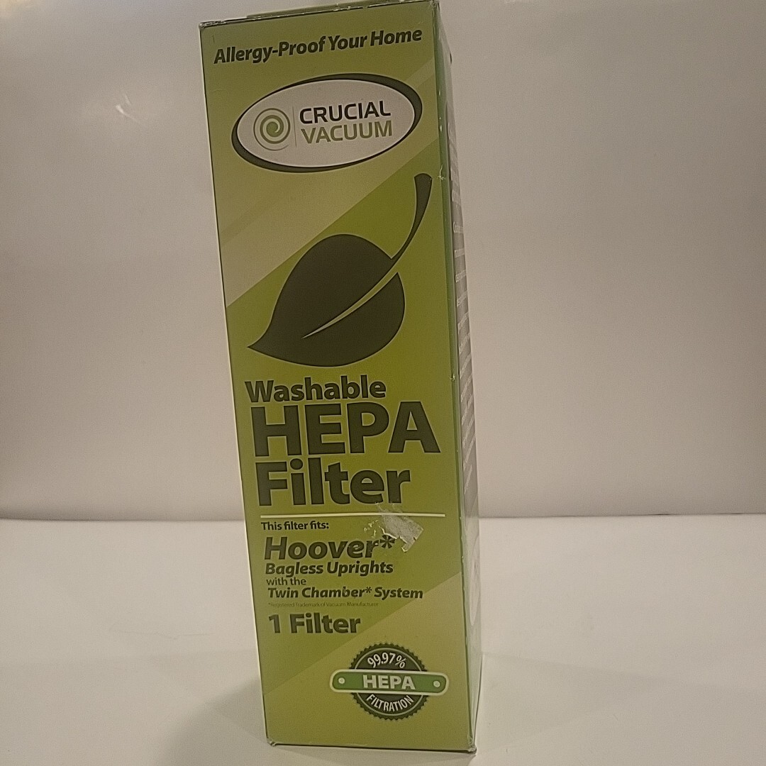 Crucial Vacuum Washable HEPA Filter for Hoover bagless upright w/twin chamber * gallery