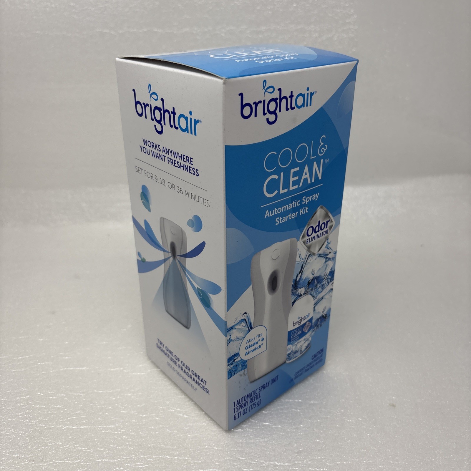 brightair Automatic Spray Starter Kit - Cool & Clean - Fits Glade & Airwick gallery