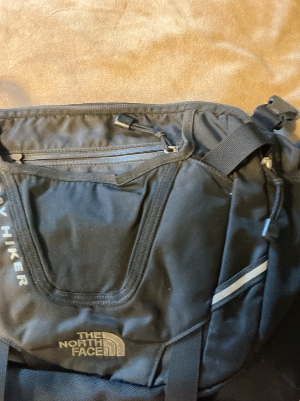 The Northface Flexvent Unisex Backpack Black 3
