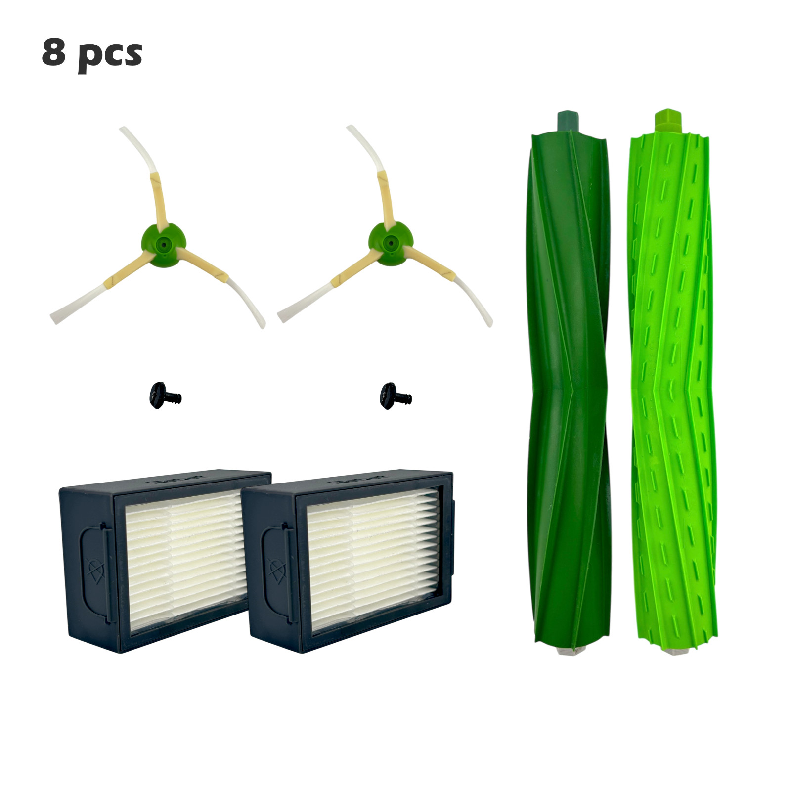 Side Roller Brushes Hepa Filters Dust Bags for iRobot Roomba j7 j7+ j8 j8+ j9 gallery