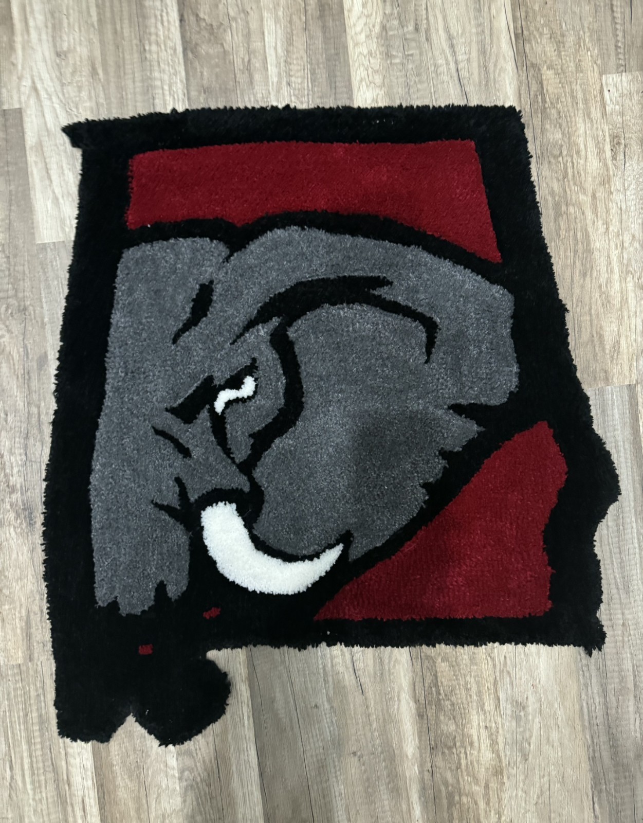 custom Alabama Roll Tide rug gallery