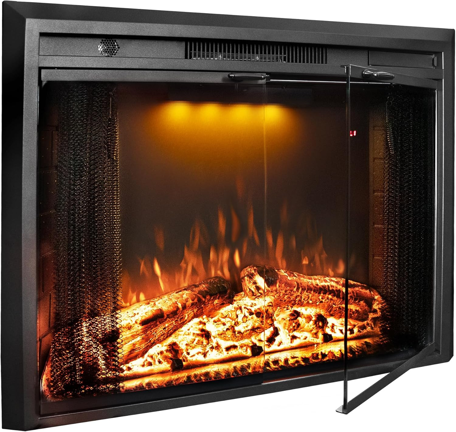 Electric Fireplace Insert, 36 Inches Recessed Fireplace Heater with Adjustable F gallery