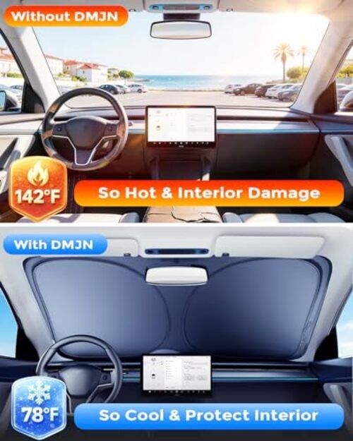 Front Windshield Sun Shade for 3)FOR | GMC Sierra 1500 2500 3500 (2014-2026) gallery