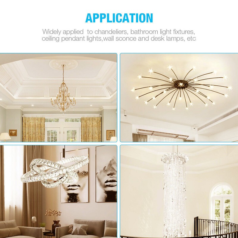 10Pcs G9 7W Dimmable LED Corn Bulb Lamp 6000K 2835 51-SMD Daylight Home Light US gallery