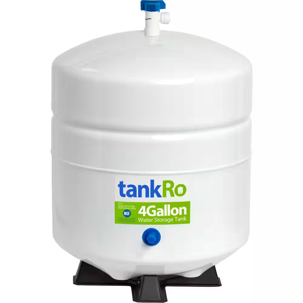 Tankro - RO Water Filtration System Expansion Tank - 4 Gallon - NSF Certified Re gallery