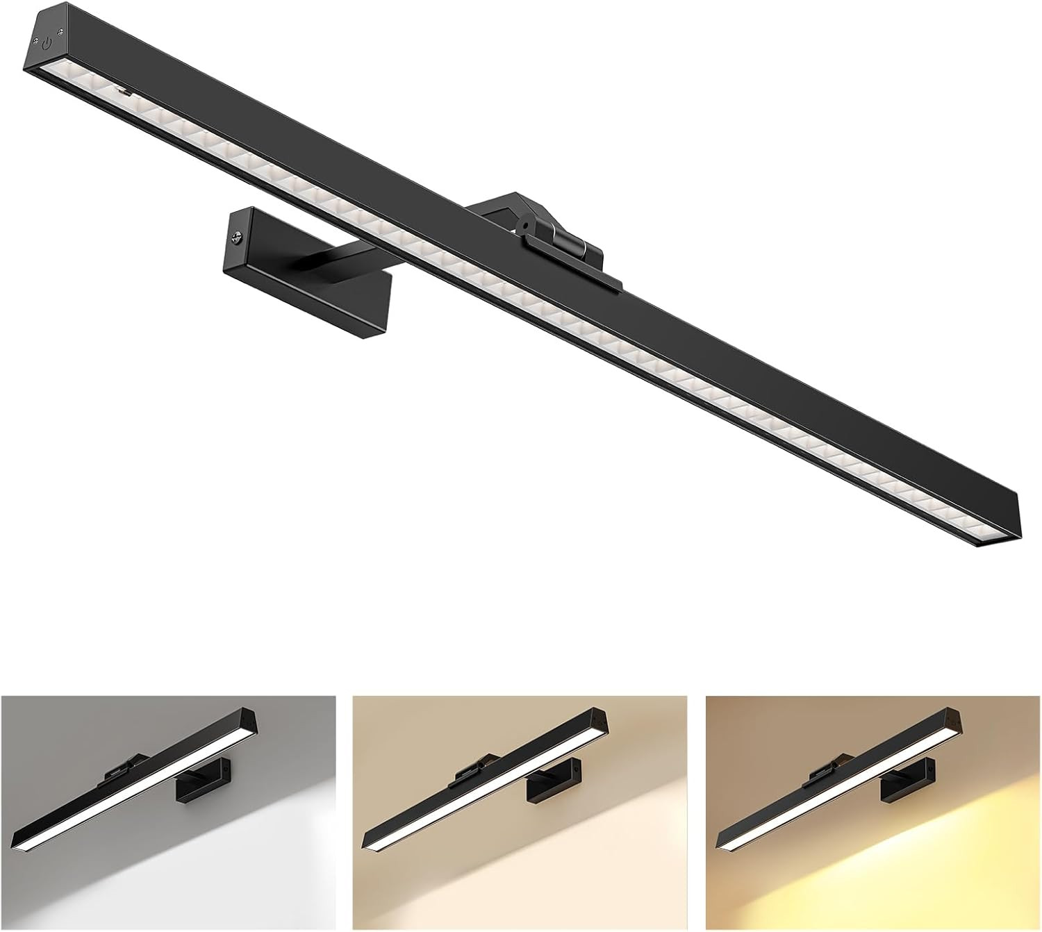 Picture Lights for Wall, Battery Operated Picture Light 24In Gallery Light for P gallery
