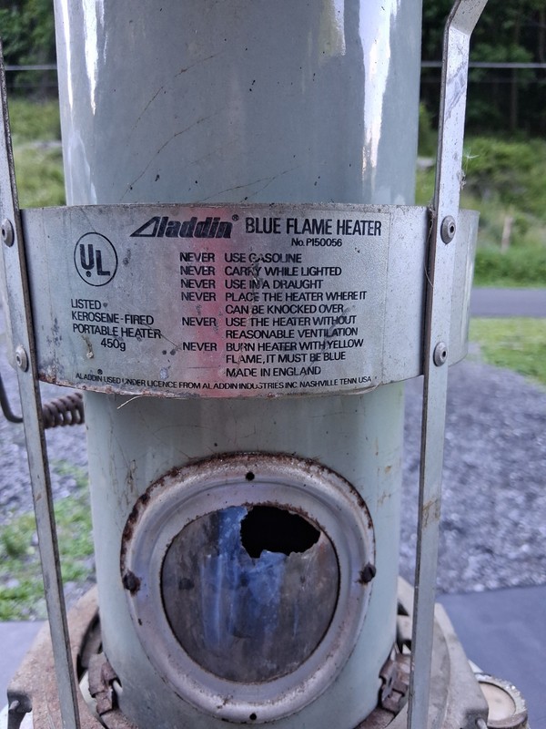 Aladdin Blue Flame Heater gallery