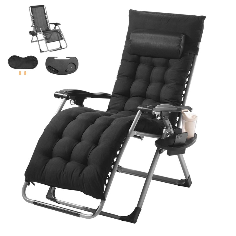 Zero Gravity Chair, 26 inch Zero Gravity Recliner Lounge Chair for Indoor and gallery
