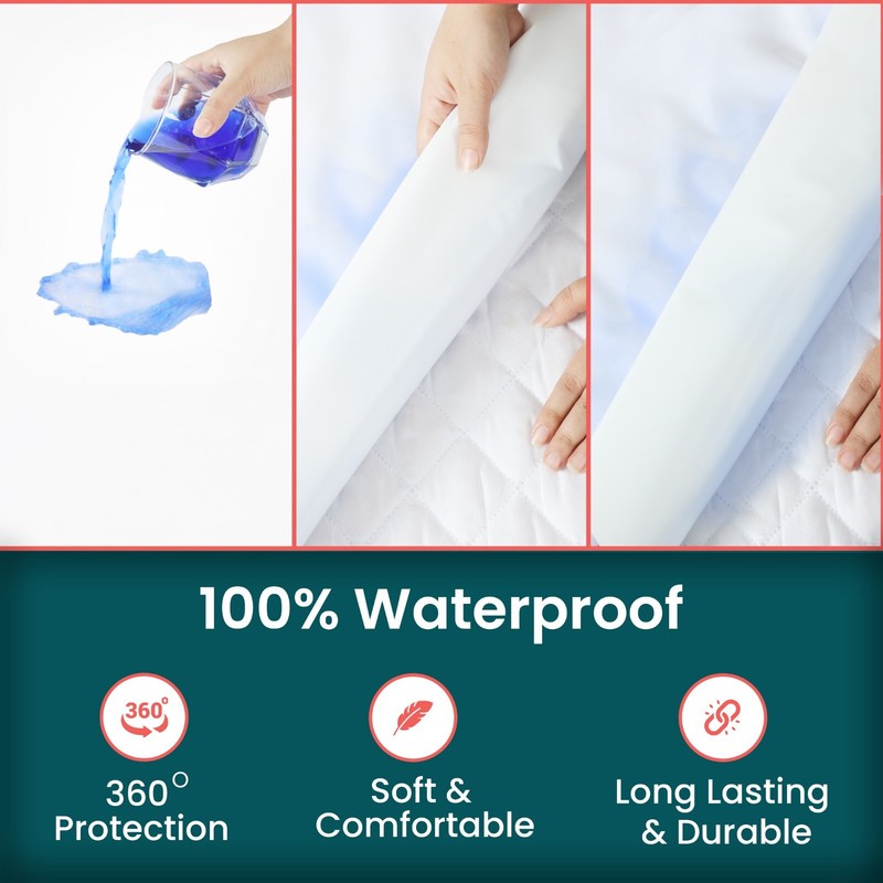 Ultimate Bed Bug Blocker Zippered Mattress Encasement Waterproof Mattress Cover gallery