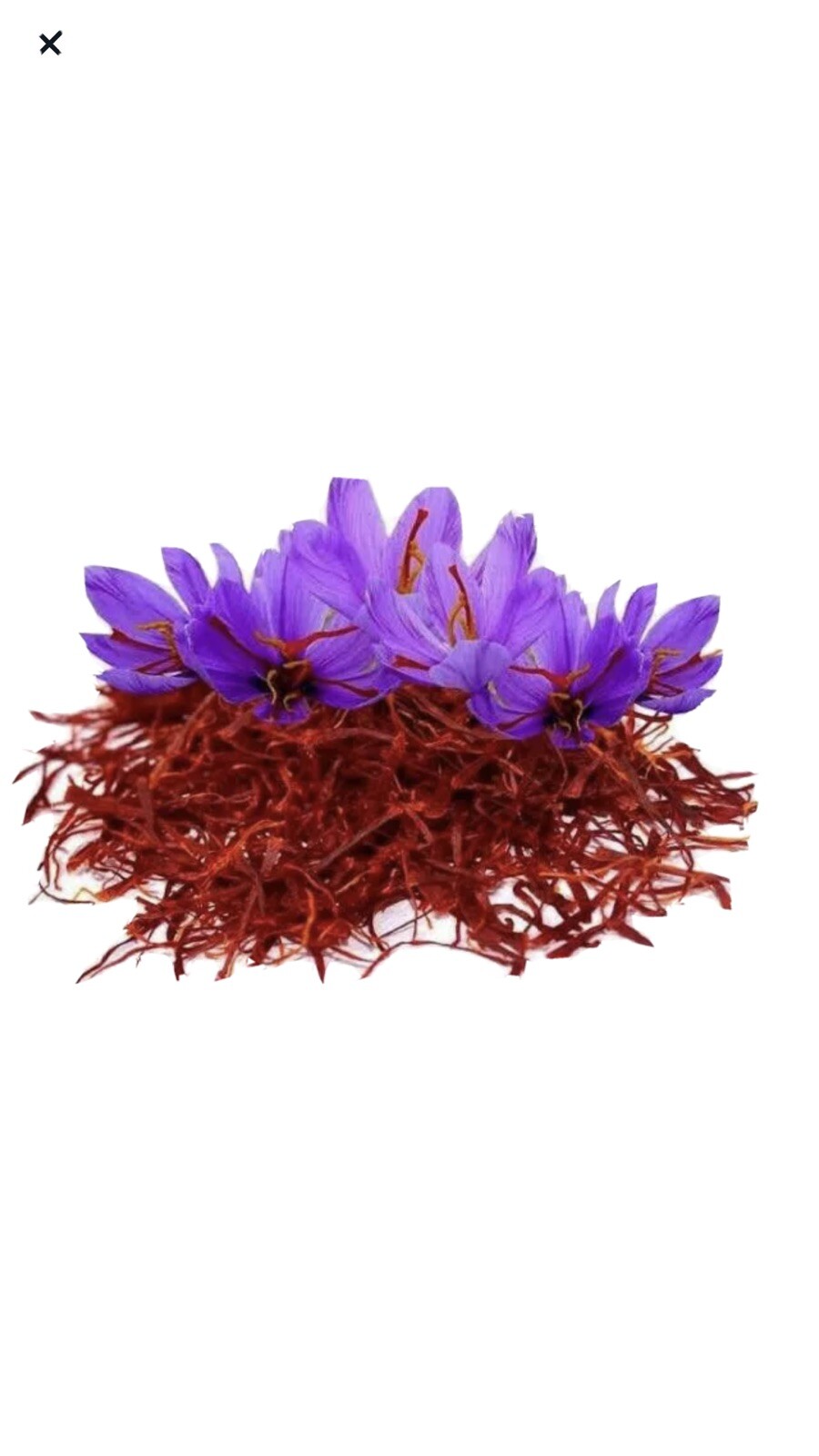 1 Gram Fresh Pure Organic Qaenat Saffron Zaffron (Pemium Quality) - Grade A!! gallery