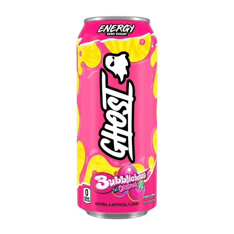 Ghost Energy Drink – Bubblicious 2026 Edition – Limited Time – 4, 6, or 12 Pack gallery