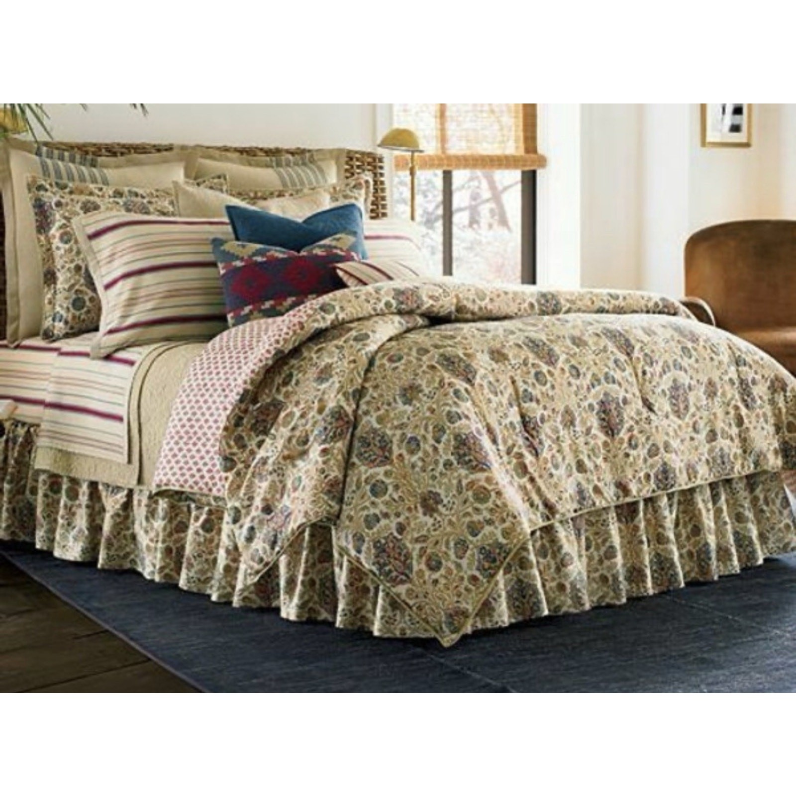 Chaps Ralph Lauren Marrakesh Casablanca King Comforter 90 X 108 100% Cotton gallery