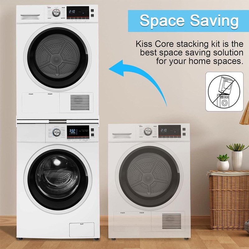 Upgrade Washer Dryer Stacking Kit, Universal Washer Dryer Stacking Kit Adjust. gallery