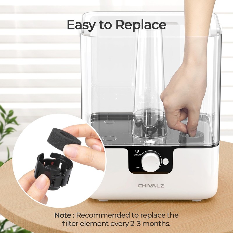 Humidifier Replacement Filters 10 Pack, Aroma Pads 10 Pack, Compatible with Y... gallery