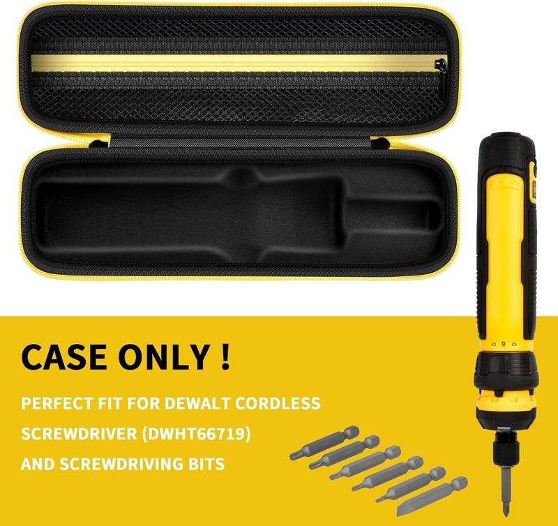 Electric Screwdriver Set CASE DEWALT Cordless Screwdriver DWHT66719 gallery