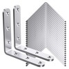 25Pcs Stainless Steel Angle Brackets, 3”x 3” Heavy Duty Corner Brackets,Metal... gallery