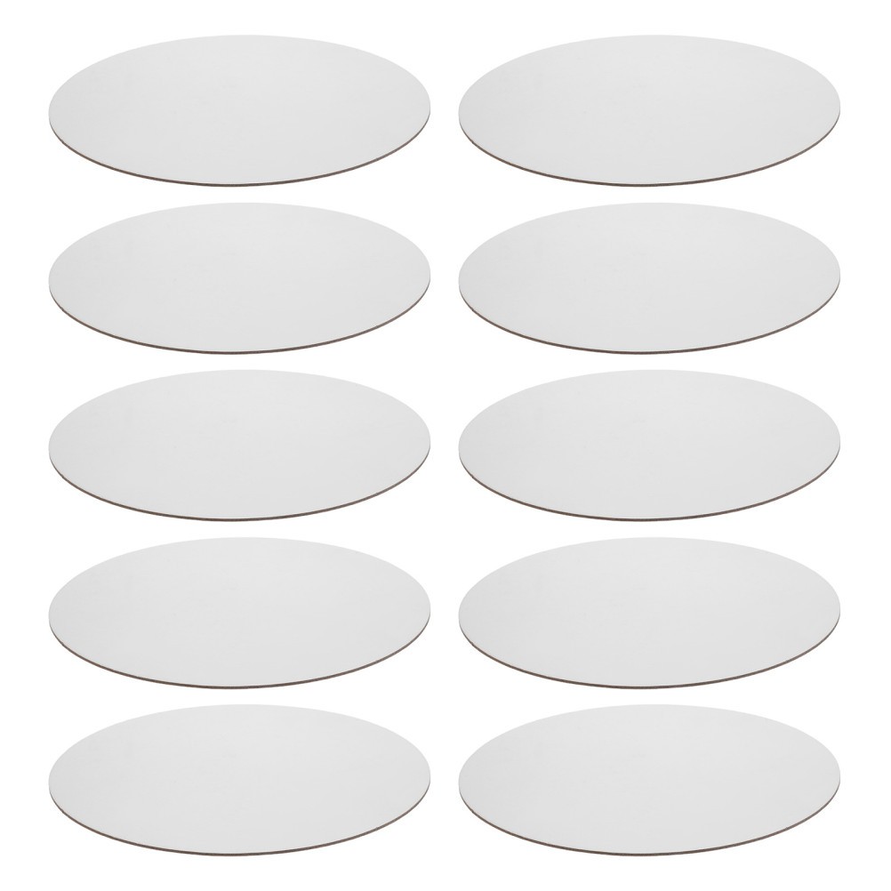 10 Pcs Round Base Plate Thick Cake Boards Circular Plates Decorative gallery