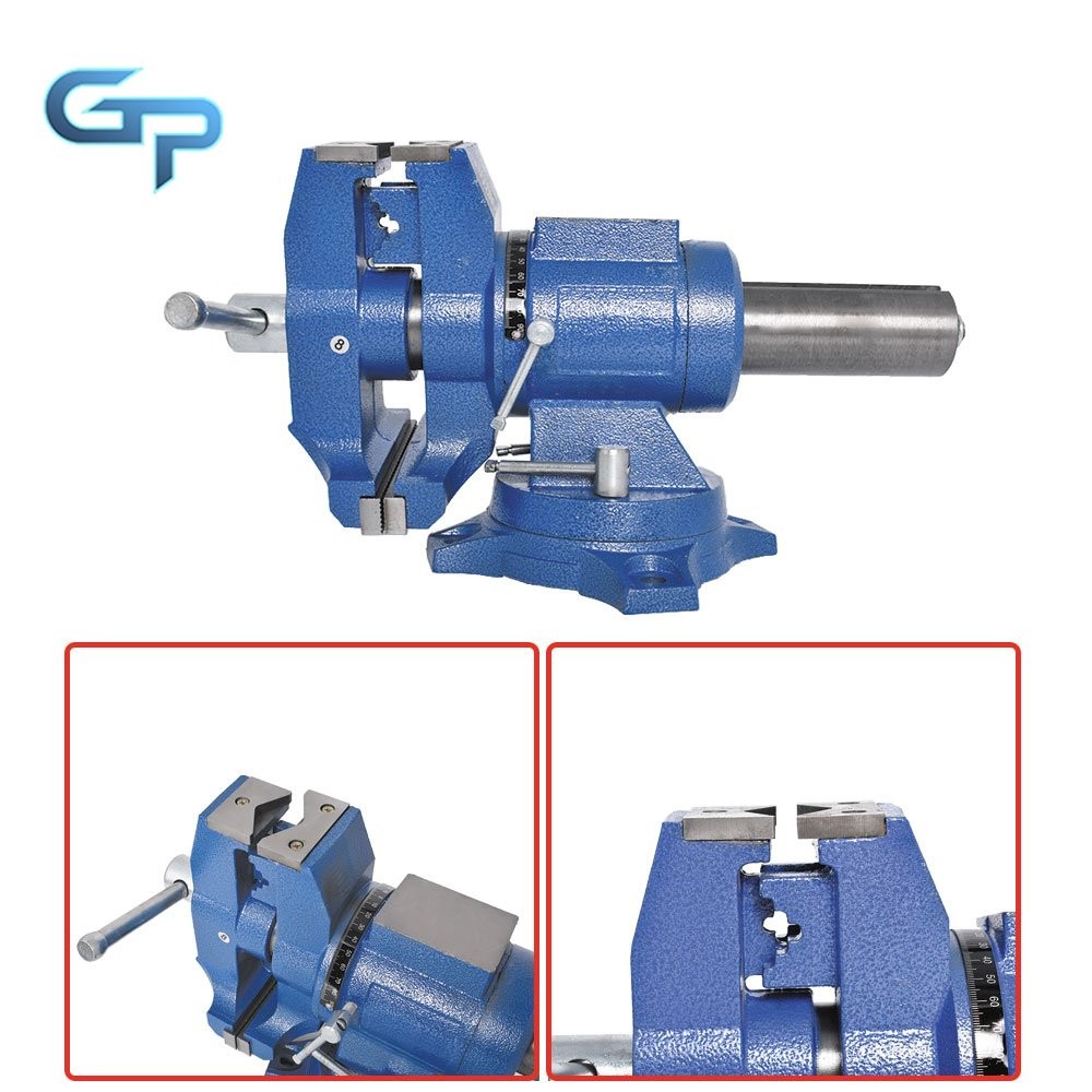 5" Bench Vise 360 Degrees Heavy Duty Multi-Purpose Rotating Rotation Swivel Base gallery