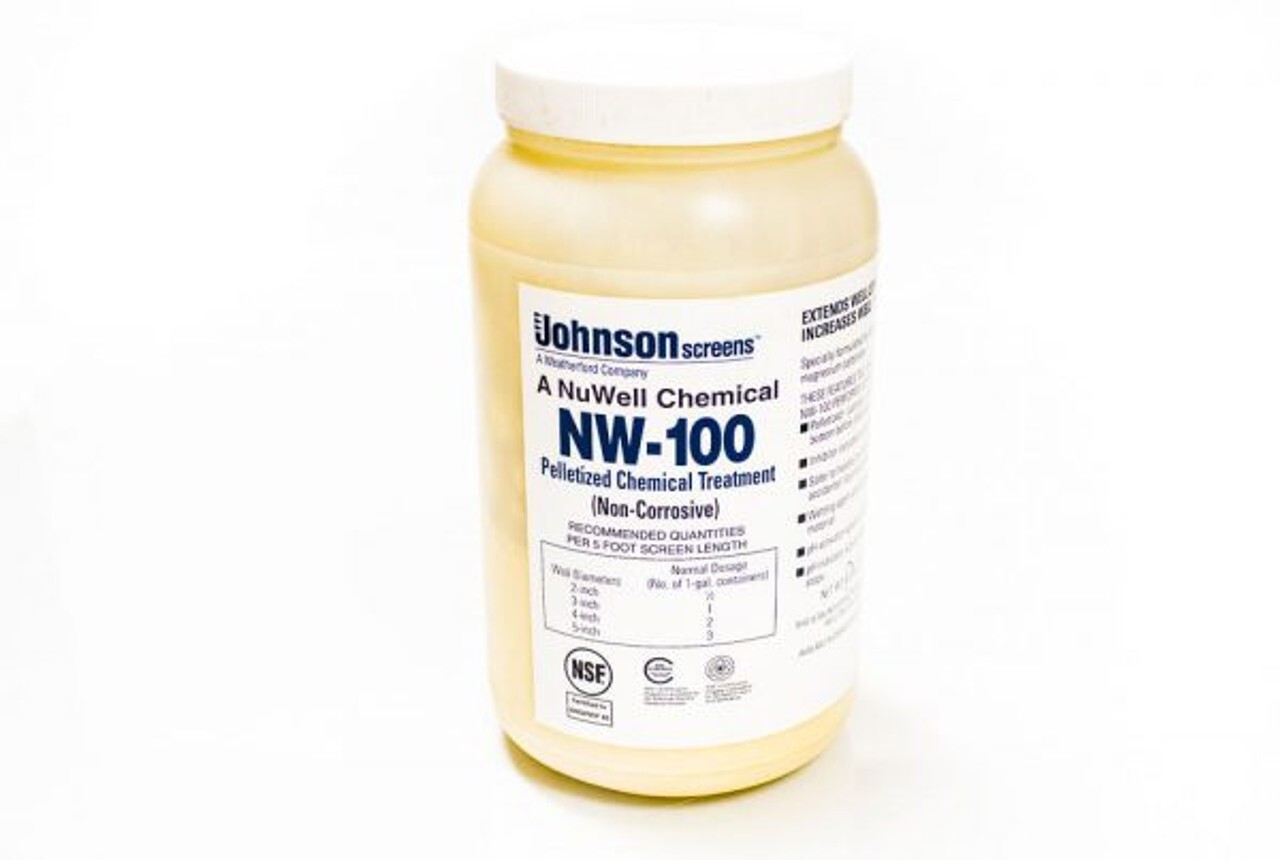 Deep Clean Your Well! Nu-Well 100 Pelletized Cleaner - 4.5 LB Jar gallery