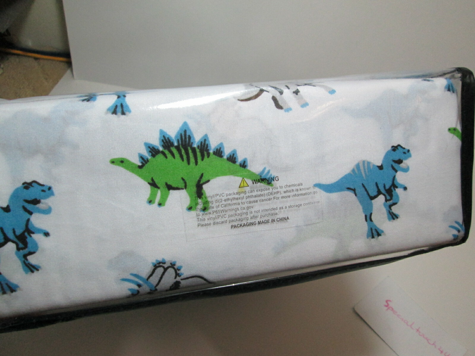 New Wonder Studio Full Sheet Set DINOSAURS ~ Blue, Green, Gray, Black NIP gallery