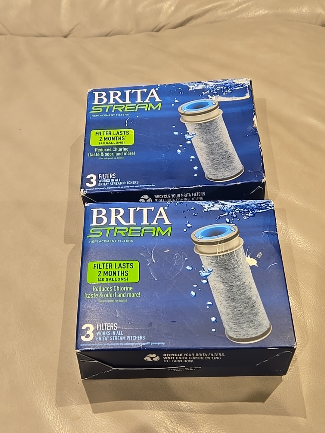 Brita Stream Replacement Filters 3 Pack New Sealed Pitcher Water Filter gallery