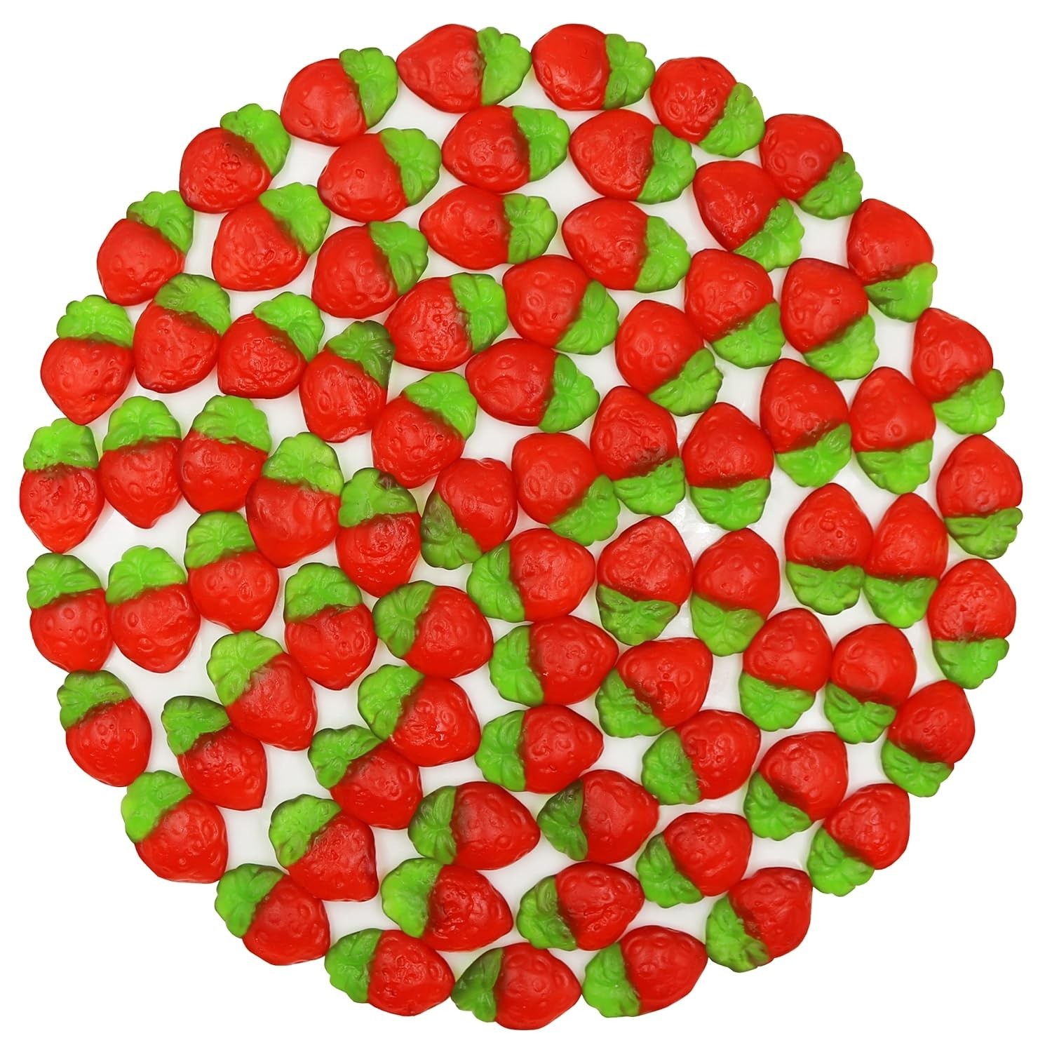 FirstChoiceCandy Whole Strawberry Gummy Fruit Candy gallery