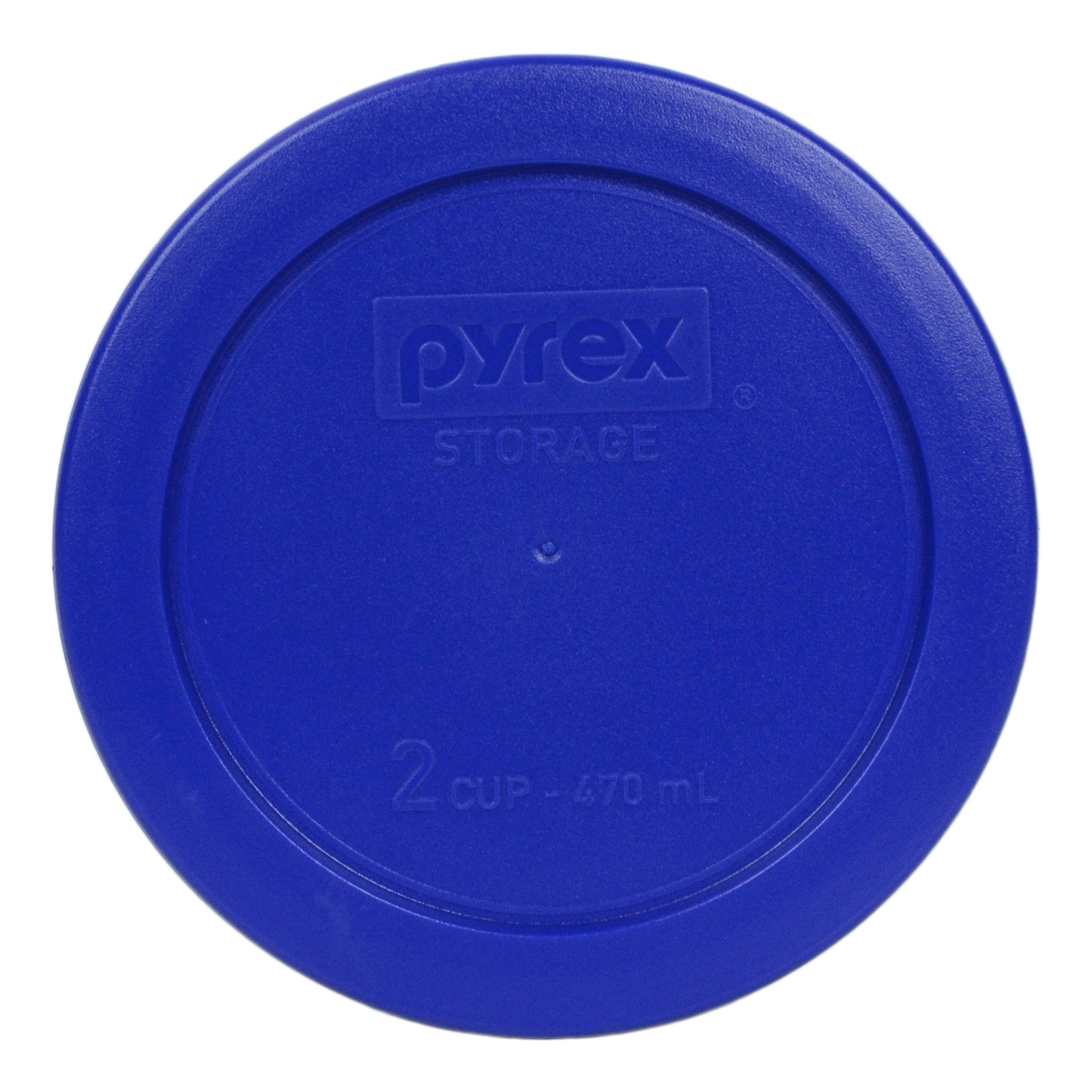 Pyrex 7200-PC 2 Cup 5" Plastic Storage Lid Cover Cadet Blue New for Glass Bowl gallery