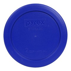 Pyrex 7200-PC 2 Cup 5″ Plastic Storage Lid Cover Cadet Blue New for Glass Bowl