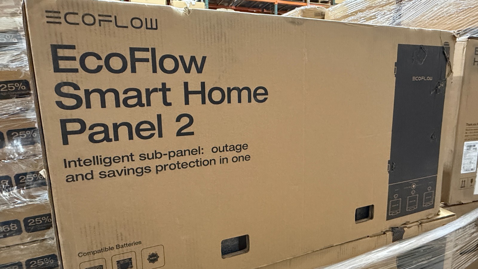 EcoFlow Smart Home Panel 2 Backup Power Hub 240V For Whole Home Integration gallery