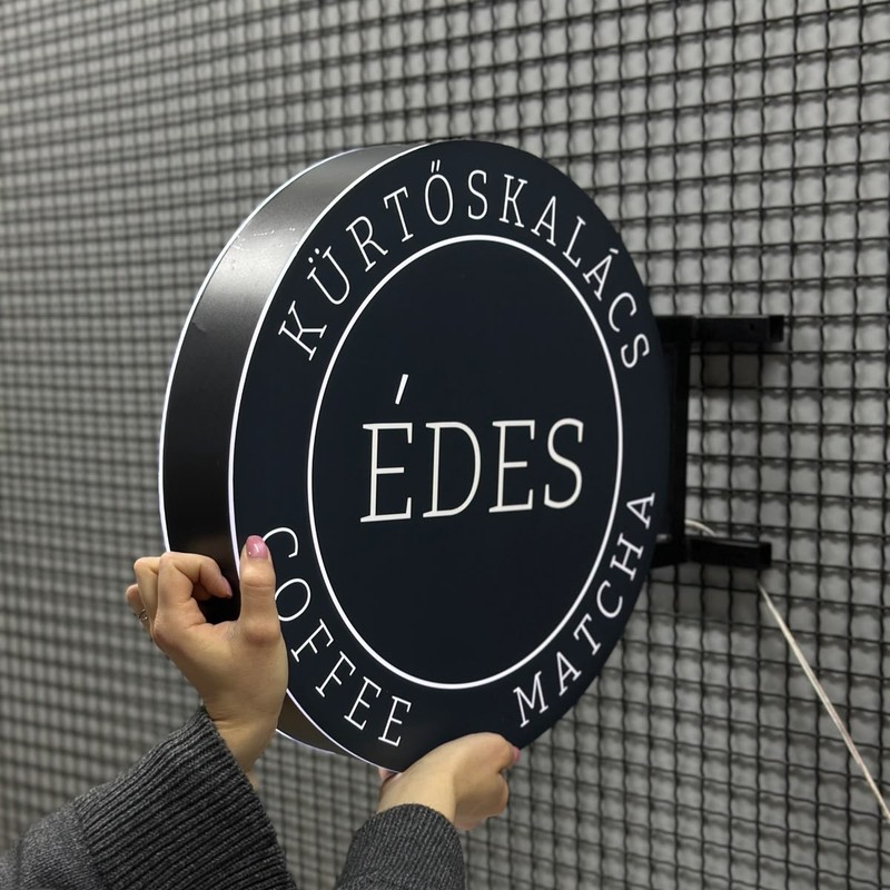 Double Sided LED Light Box Sign – Outdoor Illuminated Shop Advertising Sign gallery