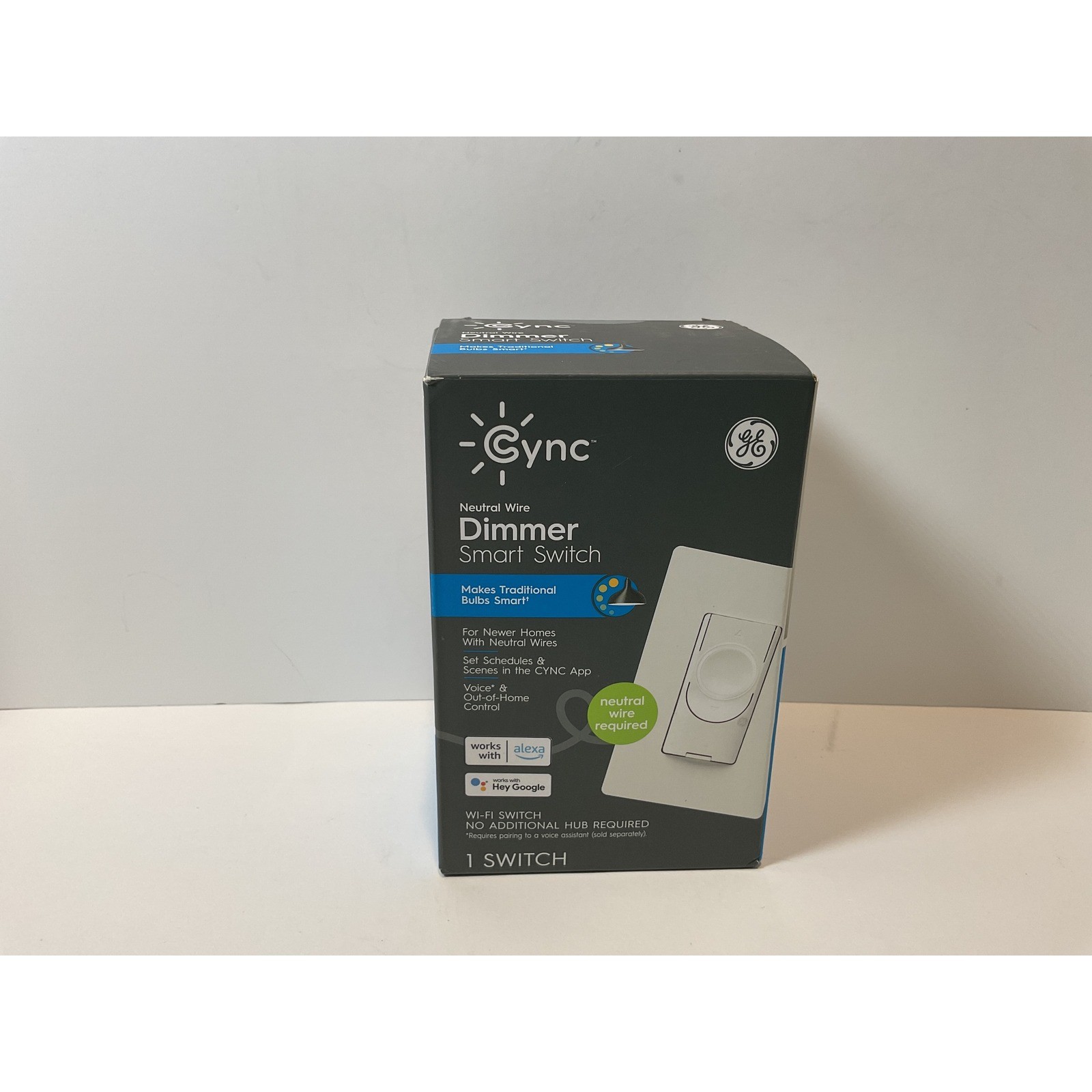 GE Cync Neutral Wire Dimmer Smart Switch Wi-Fi No Hub Voice Control Google Alexa gallery