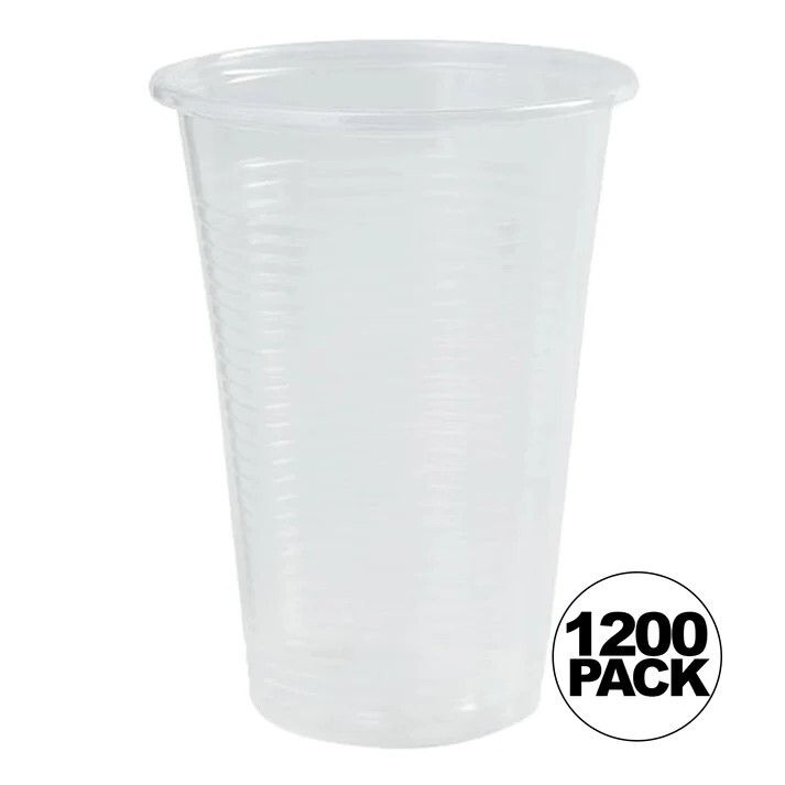 7 oz Clear Plastic Disposable Drinking Cups 1200 count One Case Bulk Small Cups gallery